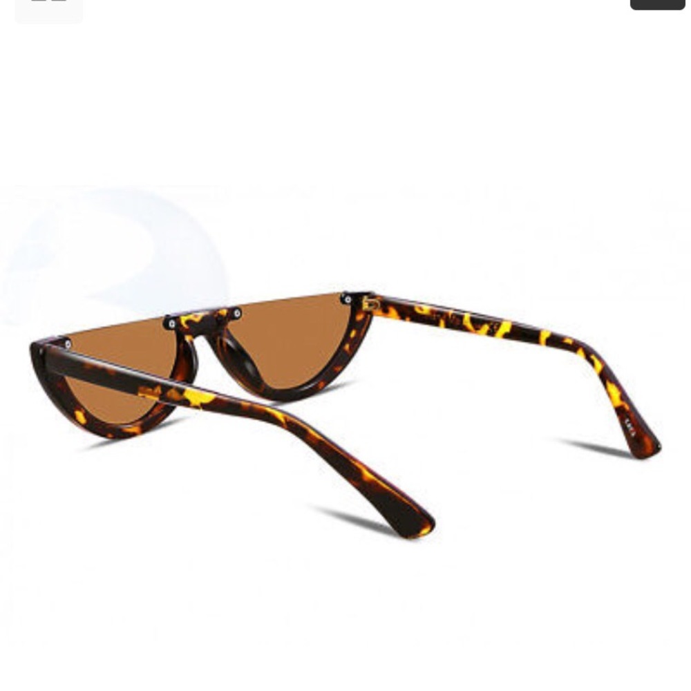 “Carmela” Half Moon Cat Eye Cut out Sunnies - Picture 3 of 3